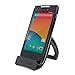 KurvStand Slick Snapping Hinge Design Non-skid Rubber Feet Phone Case, Black