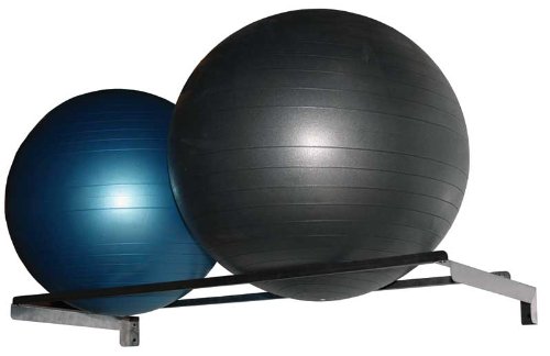 Storage Rack, Exercise Ball, Wall-mount, Stainless Steel