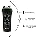 PERFORMA Marvel Shaker - Original Series, Leak Free Protein Shaker Bottle With Actionrod Mixing Technology For All Your Protein Needs! Shatter Resistant & Dishwasher Safe (Black Panther)(28oz)