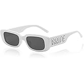 Bride Sunglasses White Wedding Sunglasses for Women Wedding Bridal Sunglass for Bridal Shower Gifts Lightweight Bridal Party Gifts Perfect Fit for Most Face Shapes Bride to be