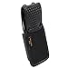 ROCOTACTICAL Basketweave Universal Radio Pouch, Molded Universal Radio Case Two Way Radio Holder for Motorola MT500, MT1000, MTS2000 and Similar