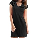 vanberfia Women's Tunic Dress Casual T-shirt Dress