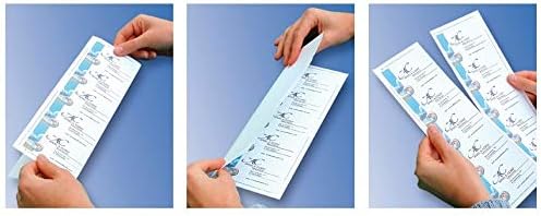 Agipa Business Cards 185 g 21 cm x 9.9 cm Micro-Perforated Pack of 75, White - Image 3