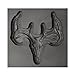 Large - Deer Skull 3D Graphite Ingot Mold for Precious Metal Casting Gold Silver Copper Melting