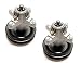 2 Updated (tapped mounting Holes, Bolts Included) Spindles - Compatible with: MTD Spindle 618-0624 918-0624 618-0659 918-0659 918-0624A 918-0624B 918-0659A 918-0659B primary