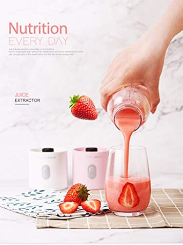 MEET JUICE Portable Blender Personal Size with USB Wire