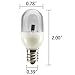Venhoo E12 LED Color Changing Salt Lamp Night Lights Replacement Bulbs for Kids Night Light, Bedroom Lights, Hallway Lights, Bathroom-One Pack