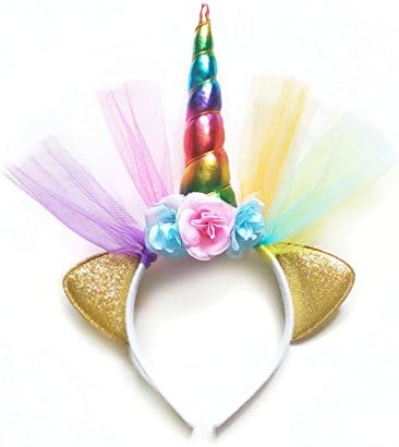 Unicorn Headband by theUnicorn Brand For Kids and Adults Rainbow Color