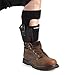 LIRISY Ankle Holster for Concealed Carry | Non-Slip with Calf Strap Holster Fits Glock 42, 43, 36, 26, Smith and Wesson Bodyguard .380.38, Ruger LCP, LC9