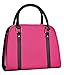 COOFIT Lady Handbag Little Bow Leisure Top-Handle Bags Shoulder Bag Purse (Rose)