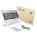 iPad Air Bluetooth Keyboard Cover, TeckNet Ultra-Slim Wireless Bluetooth Keyboard (US Keyboard Layout) with Built-in Stand Groove For Apple iPad Air 1nd Generation With 110 Degree Swivel Rotating