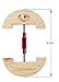 HAIBEIR Hat Stretcher - Heavy Duty - One Size Fits All Hat & Three Colors Adjust from 6 11/16 to 8 7/8 (Red)