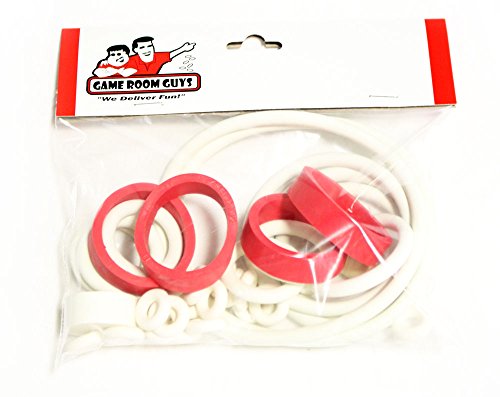 Game Room Guys 1975 Bally Kick Off Pinball White Rubber Ring Kit