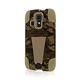 Kyocera Hydro Icon / Hydro LIfe Case, MPERO IMPACT X Series Dual Layered Tough Durable Shock Absorbing Silicone Polycarbonate Hybrid Kickstand Case [Perfect Fit & Precise Port Cut Outs] - Hunter Camo