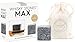 Original Whisky Stones MAX By Teroforma – Handcrafted Natural Large Soapstone Beverage Chilling Cubes (Set of 2)