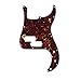 Musiclily 13 Hole Precision Bass Pickguard P Bass Scratch Plate for 4 String American USA/Mexican Standard Fender Precision Bass Guitar, 4Ply Tortoise Shell