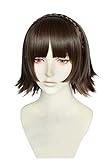 Cfalaicos Brown Mixed Cosplay Wig with Free Wig Cap