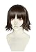 Cfalaicos Brown Mixed Cosplay Wig with Free Wig Cap
