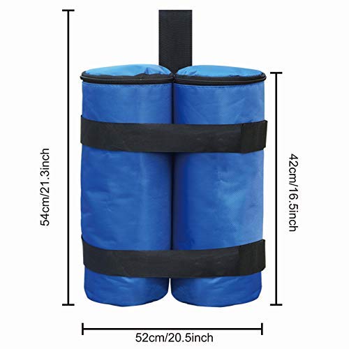 ABCCANOPY 4er Set Standfuß für Pavillon,Sandsack,Blau – Bild 3