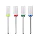 Makartt Ceramic Nail Drill Bit 4PCS 3/32