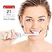 Ebelle Sonic Electric Toothbrush with Effective 31,000 Cleaning Vibrations per Minute. 2 Brush Heads, 4 Cleaning Modes, Built-in Timer, Runs up to 3 Weeks on Charge, 1 Hour Recharge, USB Cord