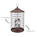 Squirrel-X Grande Squirrel Proof Bird Feeder, Catch Tray, 4 Feeding Stations, 2.9 lb Seed Capacity