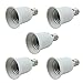 GOTD 5PC E14 to E27 Base Socket Light Bulb Lamp Holder Adapter Plug Converter