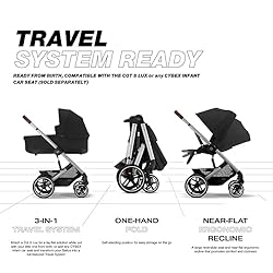 Cybex Balios S Lux Toddler and Baby Stroller with