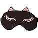PowerLead Pmsk K001 Sleep Mask Soft Eye Mask Shades Allow Deep Relaxation & Improves Your Sleep Quality