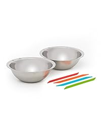 Solo Stove Flex   Juego de 2 cuencos de acero inox