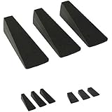 Sossai 5 x Türkeil/Türstopper aus Hartgummi TSK95 | Farbe: Anthrazit