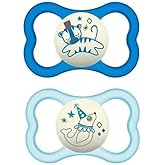 Amazon.com : MAM Air Day & Night Baby Pacifier, for Sensitive Skin ...