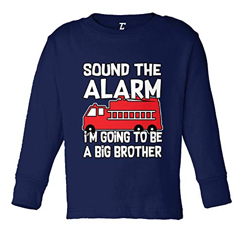 Sound The Siren - Big Brother Firetruck Infant/Toddler Cotton Jersey T-Shirt