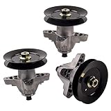 Set of 3, 50" Deck Spindle Assembly for MTD Cub Cadet LT1050 LGT1050 918-04125 618-04126 918-04126B Blades