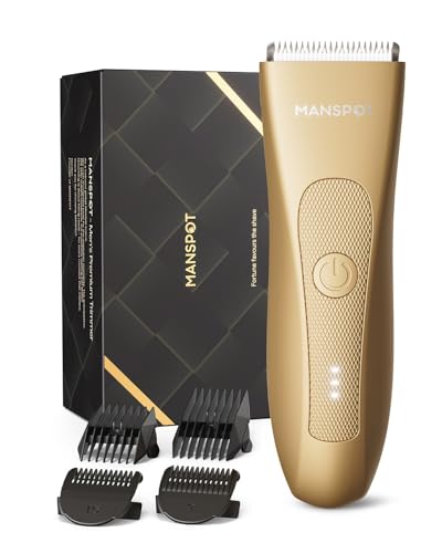 MANSPOT Groin and Body Hair Trimmer for Men