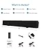Soundbar Mighty Rock Sound Bars for TV Sounds Bar Wired and Wireless Bluetooth Soundbars Home Theater Speakers(30-inch 30Watts Speaker/RCA/AUX/Remote Control)thumb 3