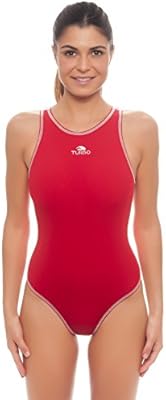 Turbo Agua Ball Traje Mujer Water Polo WP Traje Rojo, Color Rojo ...