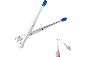 GAHQB 1Pair Electronic Drumsticks, Adjustable Sensitivity Intelligent Electric Light Up Drumsticks, Electronic Air Drum Sticks, Rock Beat Drum Stick, Percussion Instrument Tool