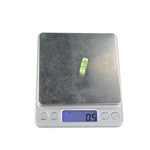 image for NMCPY 8 Pcs Bow Sight Water Level Bubble Transparent Column Bubble Lev