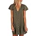 Women’s Dresses Summer V-Neck Flare Sleeve Button Down Boho Casual Midi Dressthumb 4