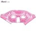 iBest - Pink Cold and Hot Therapy Gel, Eye Mask, Sleep Mask, Sleeping Mask for Women, Hot Cold Pack (Yellow)