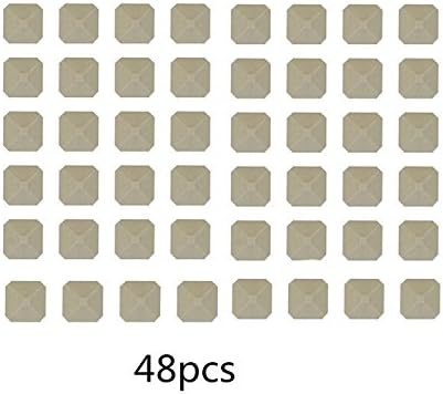 DcYourHome 48 Premium Ceramic Briquette Replacements for Lynx L27 Gas Grill