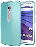 Motorola Moto G (3rd Generation) Case Cimo [Grip] Premium Slim Fit Flexible TPU Case for Motorola Moto G G3 (3rd Gen, 2015) - Blue