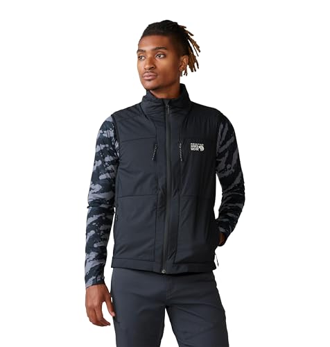 Mountain Hardwear Men's KOR Airshell Warm Vest, Black-New 2024, XX-Large