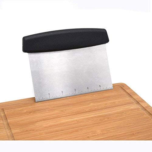 Buy Grizzly Stainless Steel Dough Bench Scraper Cake Cutter, Chopper