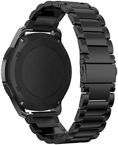 Aimtel Compatible with Stratos 2 Band,22mm Replacement Strap (Black)