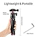 SmallRig Tabletop Tripod, Mini Desktop Travel Tripod Aluminum Alloy with 360 Degree Ball Head and Quick Release Plate Lightweight and Portable for Compact Cameras DSLRs, Phone, Gopro（Black）- BUT2287