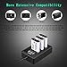 NP-BX1 Camera Battery-Asperx 3 Pack NP-BX1 Batteries and Charger Compatible with Sony DSC-RX100M III, DSC-RX1, DSC-RX100 V, DSC-HX300, HDR-CX240, HDR-PJ275, HDR-AS30V, HDR-CX440, HDR-CX40 Cameras