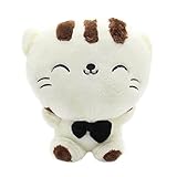 Maggift Stuffed Cat Doll Plush Kitten Animal Toys White 9.9”