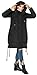 Orolay Women's Thickened Winter Down Coat Hooded Puffer Long Jacket with Pocket